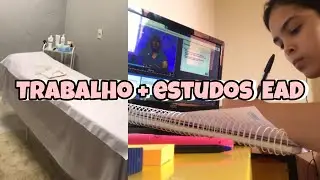 ROTINA ESTETICISTA | atendimentos na minha sala de estética e estudos da faculdade👩🏻‍⚕️💆🏻‍♀️