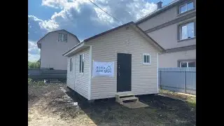 Каркасный дом 4,5х6м