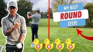 High Handicap Golfer has his BEST ROUND EVER!!