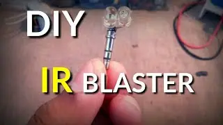 Turn any phone into universal remote controller-DIY IR blaster.