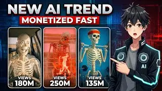 How to Create Viral Skeleton Science Facts Shorts with AI (2026) | Faceless Anatomy Shorts Tutorial