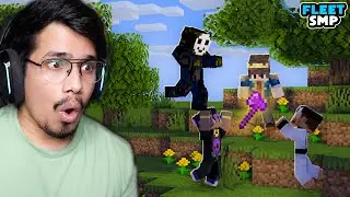 Mystery Man Attacked Us In FLEET SMP 😱 | Minecraft