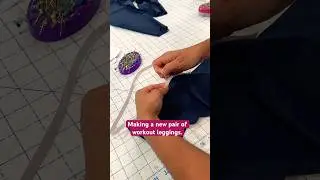 Made a new pair of capri length leggings! Follow me and learn to sew with my videos. ✂️♥️