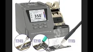 Паяльная станция GVM H3  с ручками T115 / T210 / T245