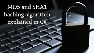 How to implement MD5 and SHA1 algorithm in C#.net