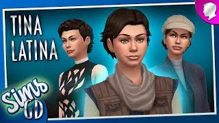 Sims 4 Latina CAS | Tina Latina on the Journey to Batuu!