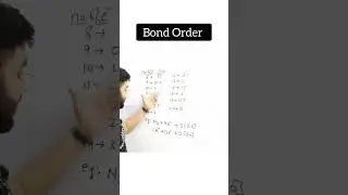 What Is Bond Order | Bond Order | Class 11th | Rajeev  Sir | ARMS Career Institute #shorts