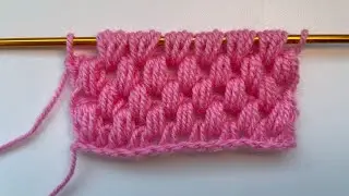 Милый узор крючком 🧶