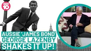 Aussie 'James Bond' George Lazenby Shakes it Up  | Studio 10