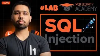[LIVE]  SQL Injection - PortSwigger Labs