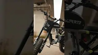 I'm amazed with this e-bike made by my friend #electricbike #ebike #ebikes #super73 #filmmaking
