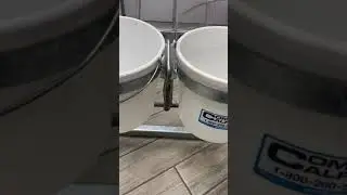 Spring Loaded Calf Pail Hold Down