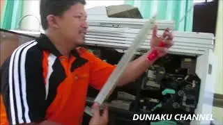 CANON NP 6650 PHOTO COPY PART 3, how to REMOVE the CORONA PHOTO COPY