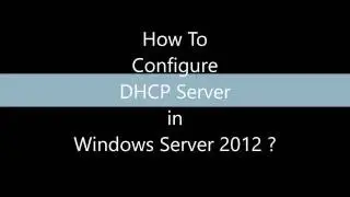 How to create DHCP server ?