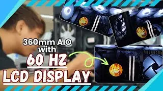 60hz Display ft. NZXT Kraken Elite 360 RGB PC Build (Time-lapse) | PCB-86