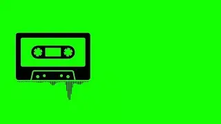 Casettle Music Visualizer | Green screen effects