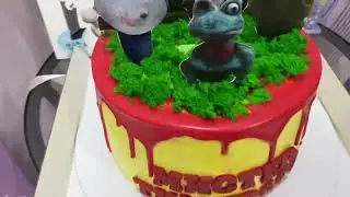 Обзор на мой торт в честь дня рождения