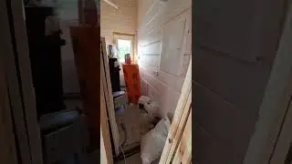 Дом из клеёного бруса.  