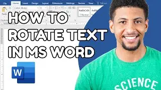 How to rotate text in MS WORD