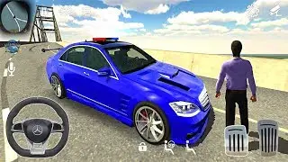 Mercedes-Benz Polis Arabası Oyunu // Real Car Parking HD #13 - Android Gamaplay FHD