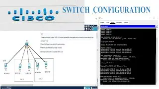 Cisco basic Switch Configuration |  Cisco packet tracer