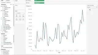 Tableau Tutorial - Date Granularity with Parameter