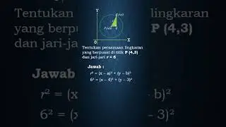 Menentukan Persamaan Lingkaran