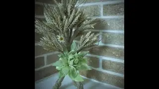 Дидух из колосков пшеницы-Didukh from wheat cones