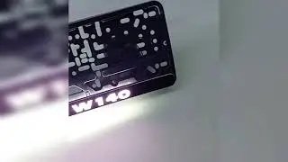 Mercedes Benz led подномерник на авто