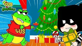 Naughty Elf Steals Christmas Presents! Animated Stories of Gus the Gummy Gator