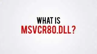 What is msvcr80.dll?