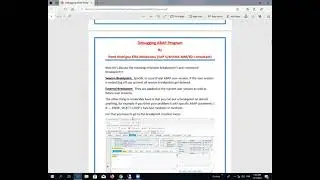 Debugging ABAP Program Part 01