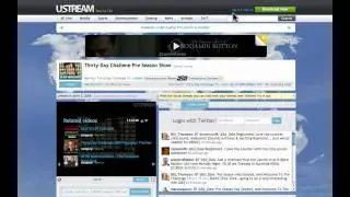 Ustream - The Best In Streaming TV