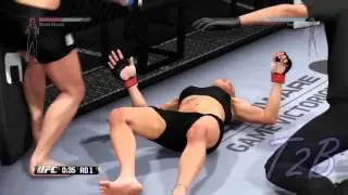 UFC 193 - Ronda Rousey vs Holly Holm (Head Kick KO!!) PS4