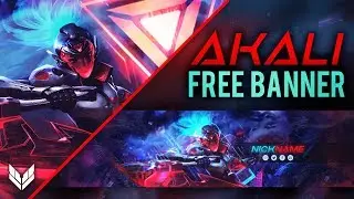 PROJECT AKALI - League of Legends Banner Template