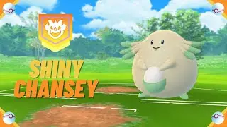 A Wild ✨ Shiny Chansey ✨ Appeared! [Pokemon GO] #shorts