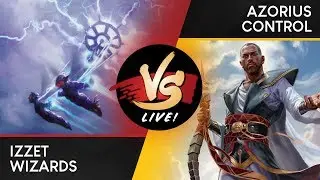 VS Live! | Izzet Wizards VS Azorius Control | Guilds of Ravnica Standard