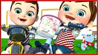 🔴 Let's Ride a Bike +More | Safety Song @BananacartoonSignLanguage