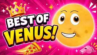 The Best of Venus | Venus clips for kids | Solar System Planets for kids