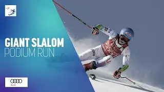Mikaela Shiffrin (USA) | 2nd place | Women's Giant Slalom | Courchevel | FIS Alpine