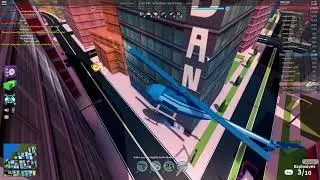 popping into the floor