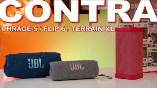 Skullcandy Terrain XL Contra El JBL Charge 5 Y JBL Flip 6