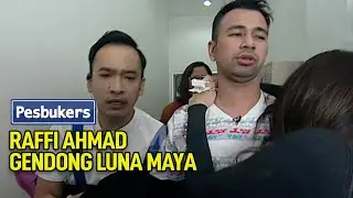 Raffi Ahmad Gendong Luna Maya