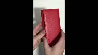 Женский кошелек из натуральной кожи красный Bristan-Wero-117720-Red