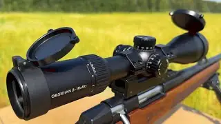 Распаковка и пристрелка прицела Gaut Obsidian 2-16x50