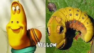 Larva Character in Real Life