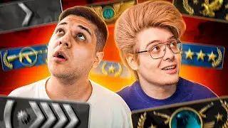 ИГРАЕМ НА ВСЕХ ЗВАНИЯХ В CS:GO ft. Шарф