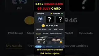 9 July hamster kombat daily combo | Hamster kombat daily combo today 