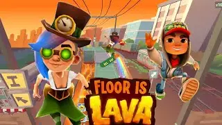 SUBWAY SURFERS FLOOR LAVA 2024 : LUCY AND ELECTRA