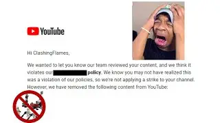 YouTube removed my video for WHAT?